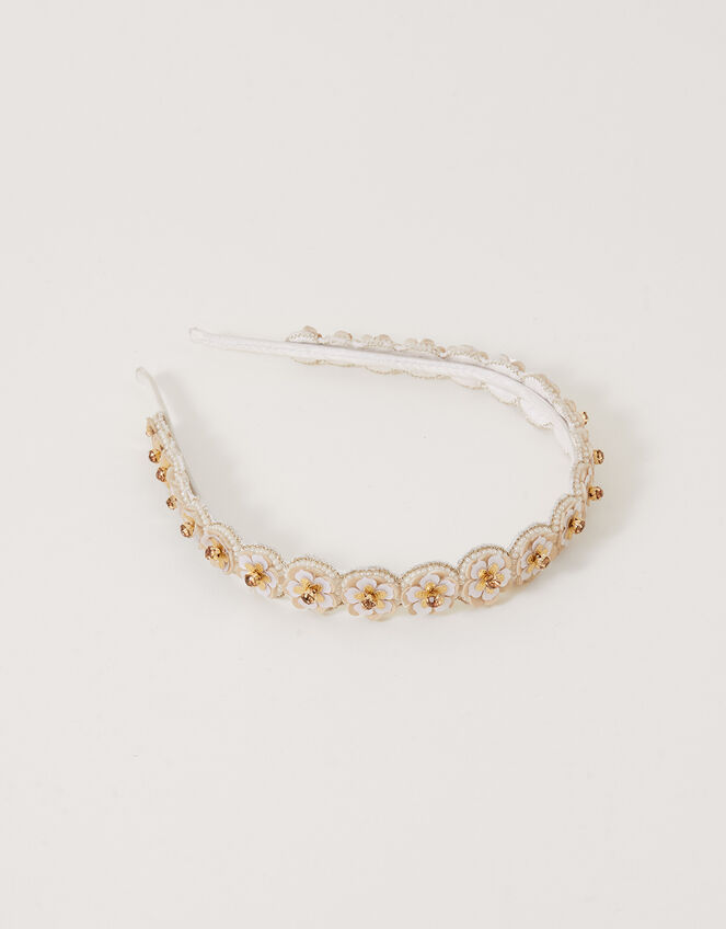 Floral Bridal Headband, , large