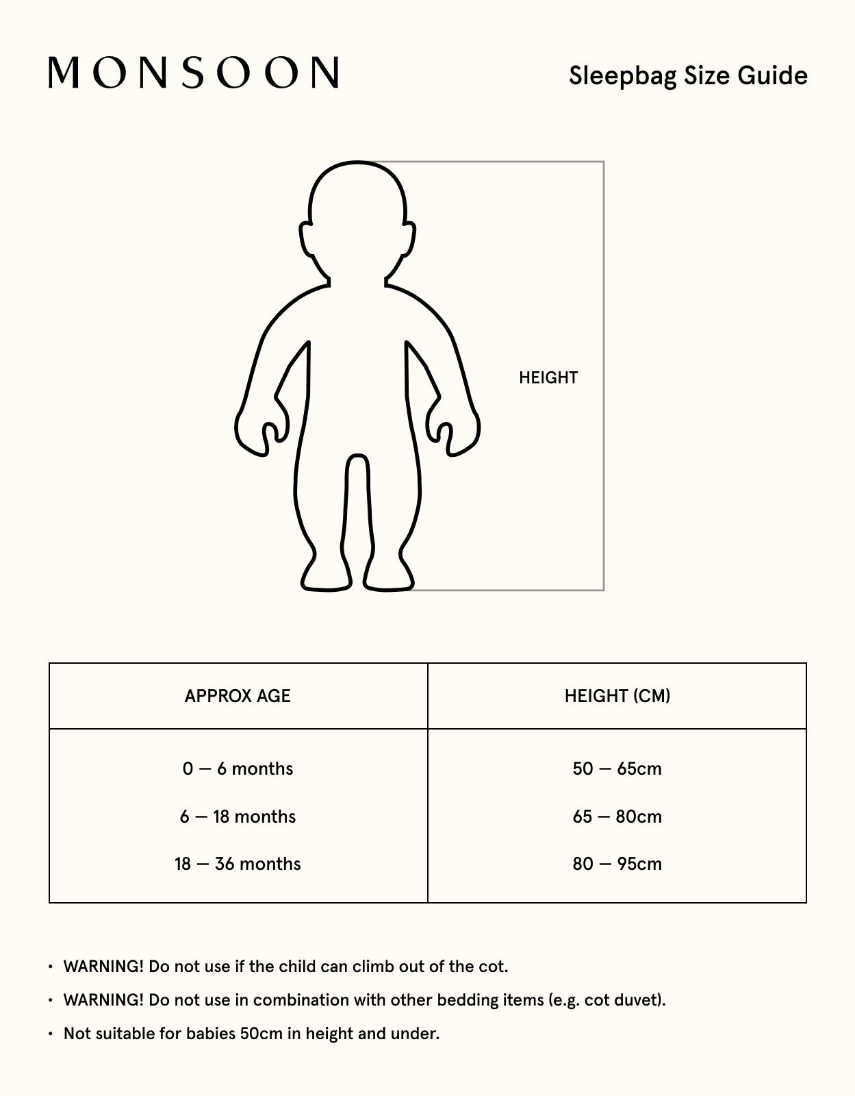 Monsoon sizing on sale guide