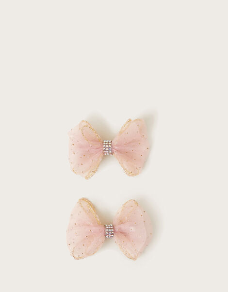 2-Pack Bridesmaid Bow Clips, , large