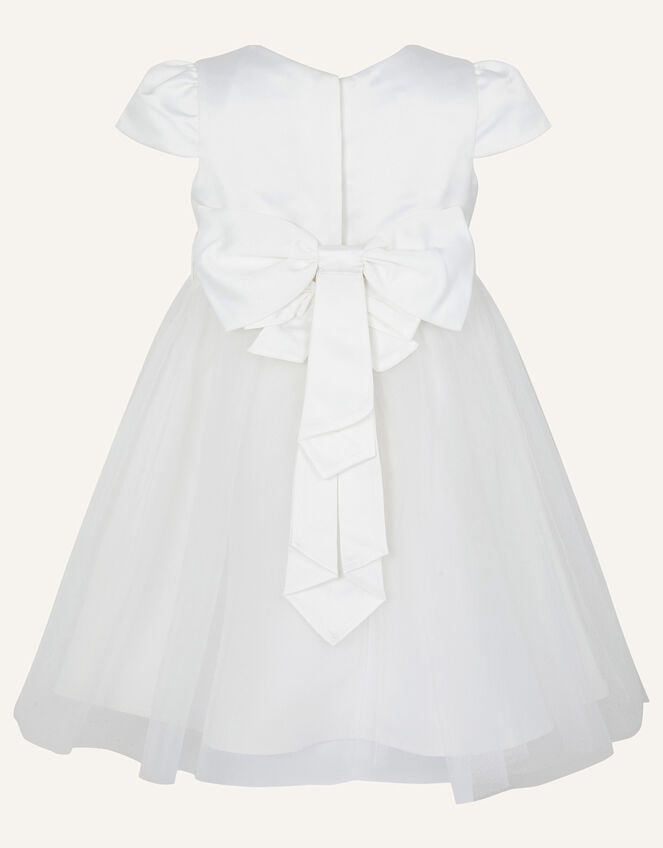 Baby Tulle Skirt Bridesmaid Dress, Ivory (IVORY), large