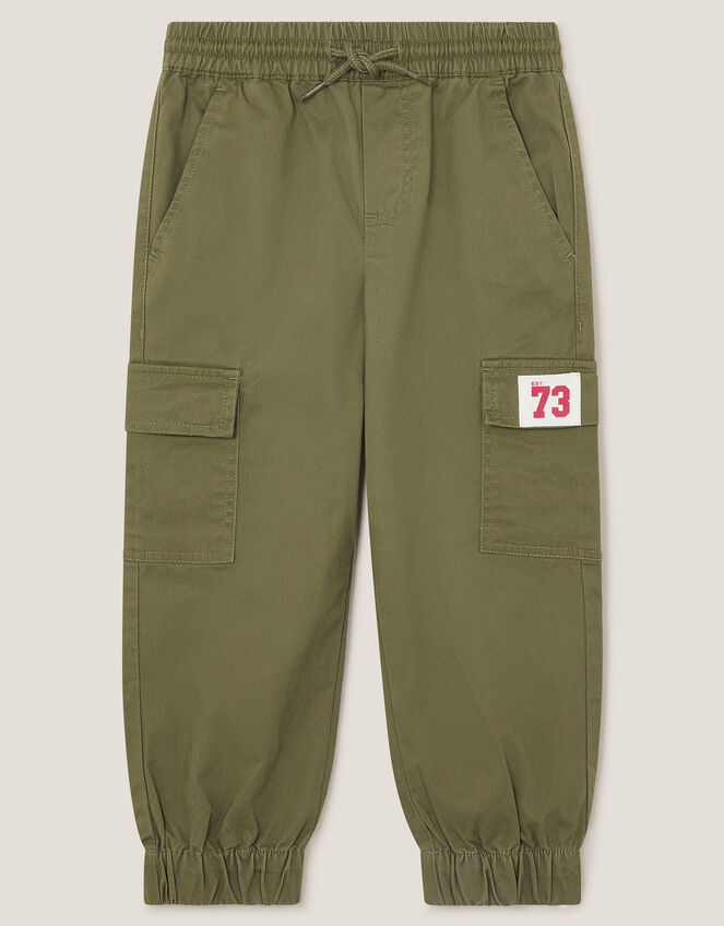 Utility Cargo Trousers, Green (KHAKI), large