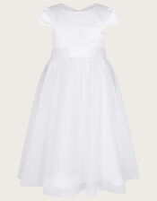 Tulle Bridesmaid Dress, White (WHITE), large