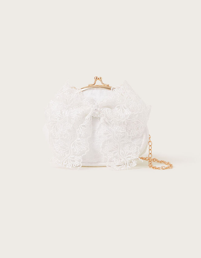 Alea Lacey Bow Tie Bag, , large