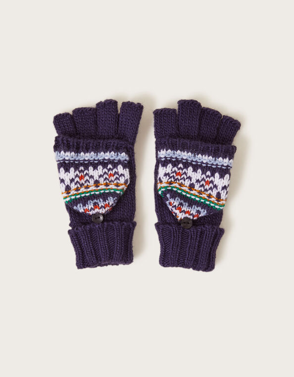 Ronnie Stripe Capped Gloves, Multi (MULTI), large