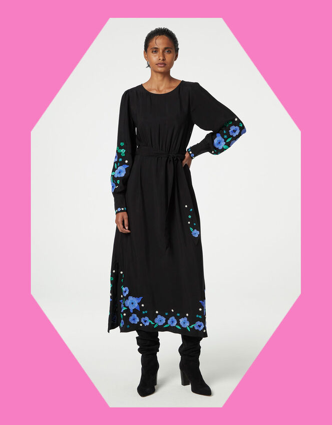 Fabienne Chapot Daria Dress, Black (BLACK), large