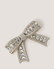 Gemstone Bow Hair Clip, , large