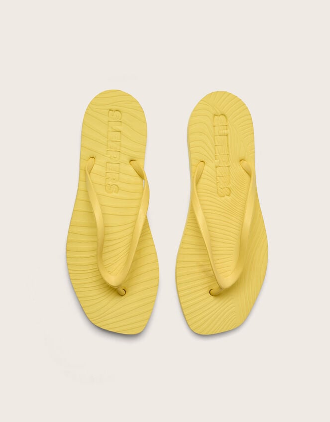 Tapered Platform Sandal, Yellow (YELLOW), large