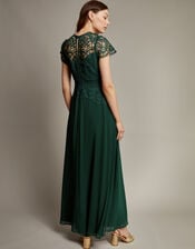Monica Lace Maxi Dress, Green (GREEN), large