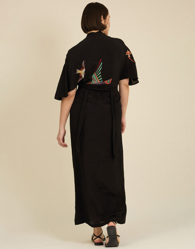Tallulah and Hope Regular-Length Tie Dress , Black (BLACK), large