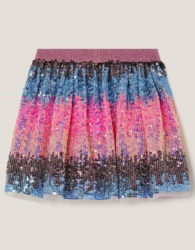 Ombr&eacute; Sequin Skirt, Multi (MULTI), large