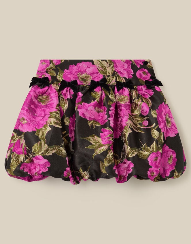 Monsoon x Queens of Archive Lulu Floral Jacquard Bubble Hem Skirt​, Multi (MULTI), large