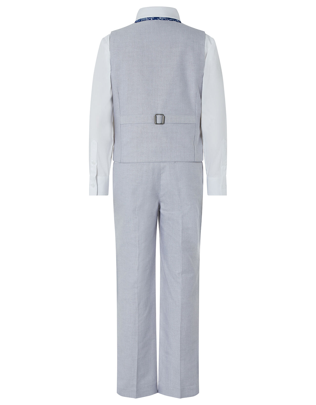 Grayson Oxford Four Piece Suit Set Grey