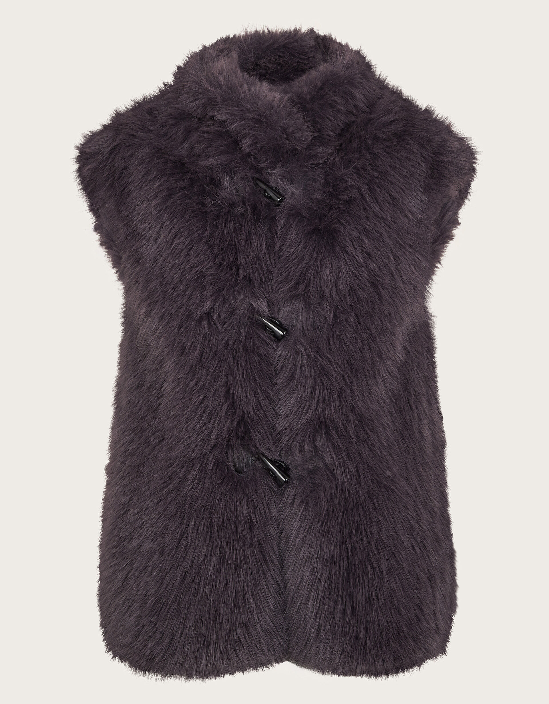 Ladies faux fur gilet 2025