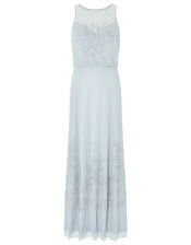 Bella Embellished Maxi Dress, Blue (BLUE), large