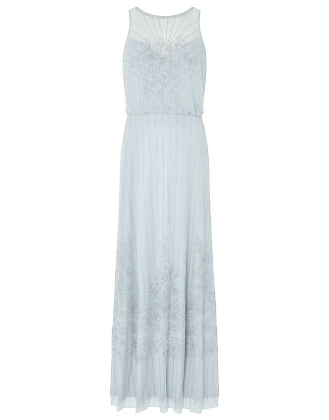 Bella Embellished Maxi Dress, Blue (BLUE), large