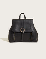 Leather Rucksack, , large