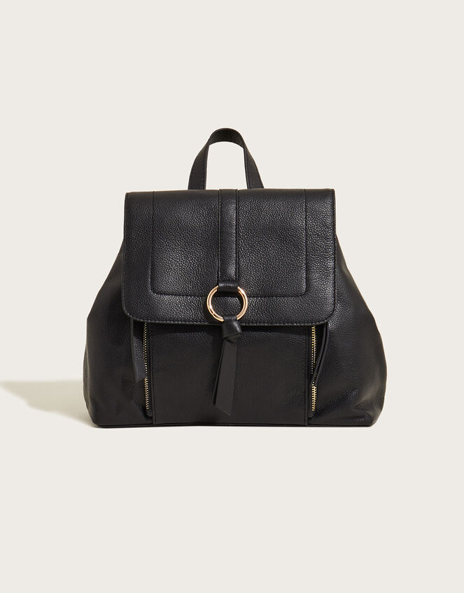 Leather Rucksack, , large