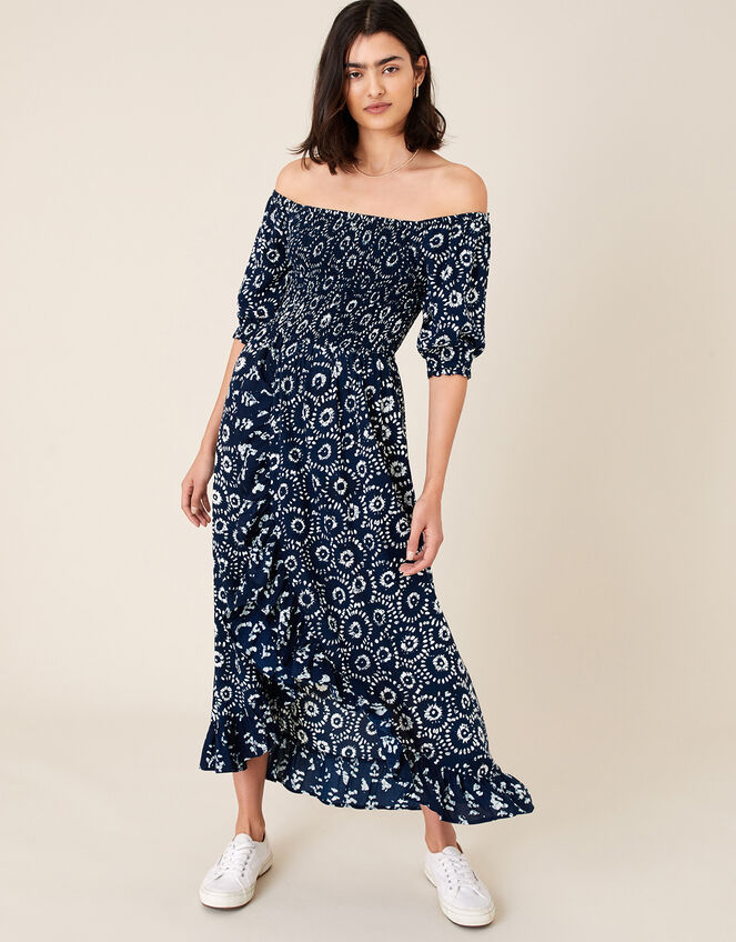 ARTISAN STUDIO Esha Printed Dress Blue | Artisan | Monsoon Global.