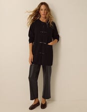 Tia Knit Jacket, Black (BLACK), large