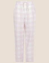 Relaxed Checked Shirt, Pink (BLUSH), large