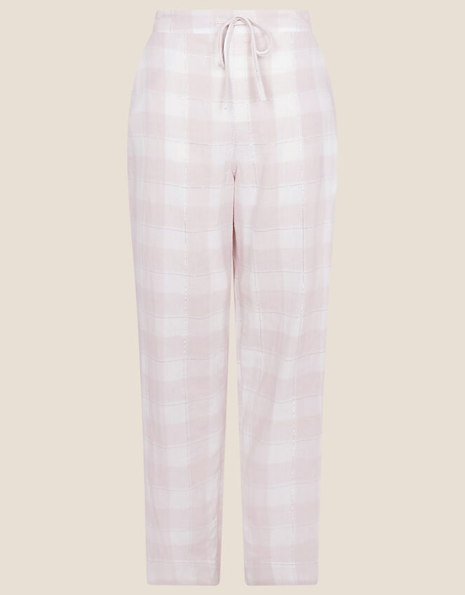 Relaxed Checked Shirt, Pink (BLUSH), large