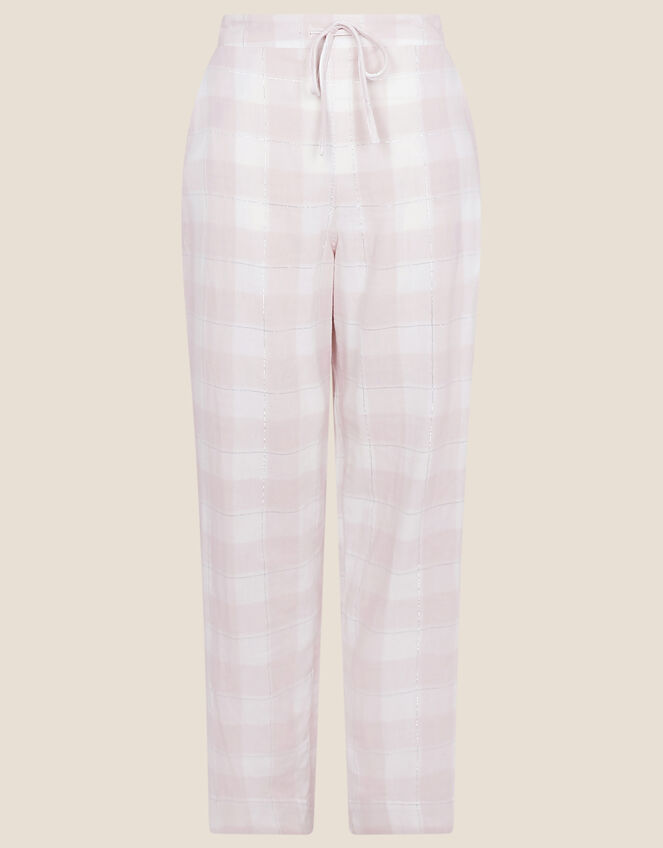 Relaxed Checked Shirt, Pink (BLUSH), large