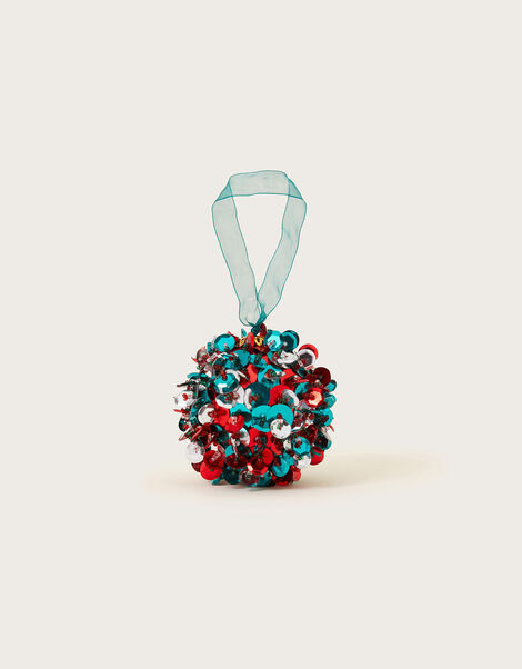 Pom-Pom Hanging Decoration, Multi (MULTI), large