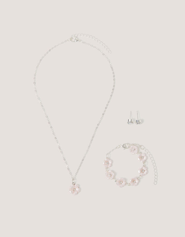 Sophia Flower Jewellery Set, , large