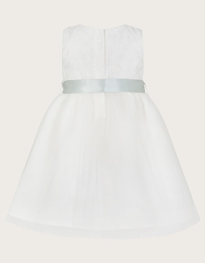 Baby Frankie Scuba Dress, Ivory (IVORY), large