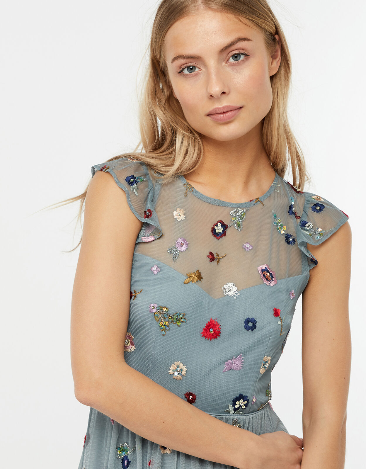 billie embroidered dress