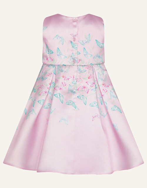 Baby Flutter Butterfly Duchess Dress, Pink (PINK), large