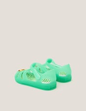 Baby Tiger Jelly Sandals, Green (GREEN), large