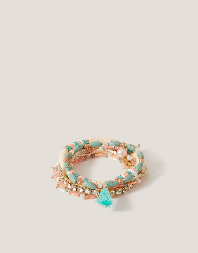 Mix Bead Bracelets Multipack, Multi (MULTI), large