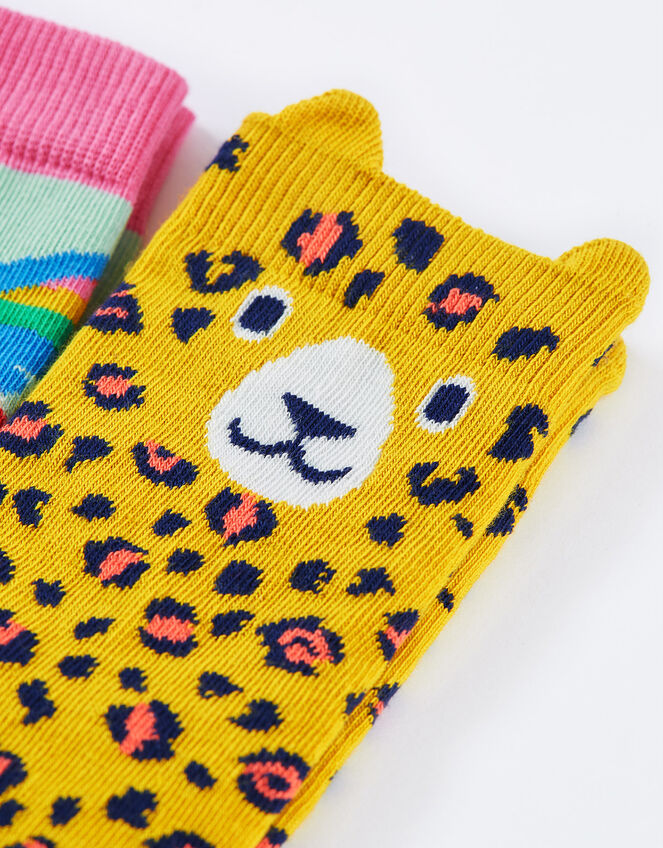 3-Pack Frugi Print Socks, Multi (MULTI), large