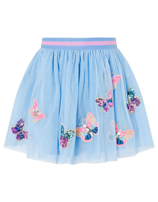 Disco Butterfly Skirt, Blue (BLUE), large