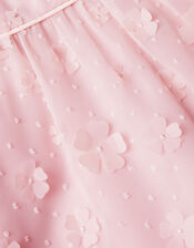 Petunia 3D Flower Dress, Pink (PINK), large