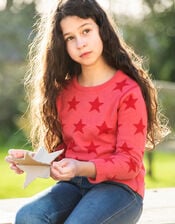 Frugi Zola Reversible Jumper, Pink (PINK), large