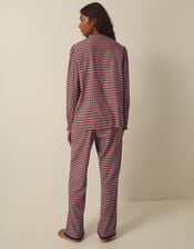Charlie Check Print Long Pyjamas Set, Multi (MULTI), large