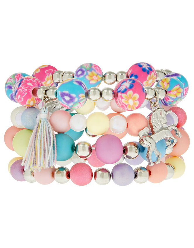 Charmy Beaded Bracelet Set, , large
