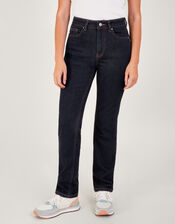 Bella Straight Denim Jeans with Sustainable Cotton, Blue (INDIGO), large