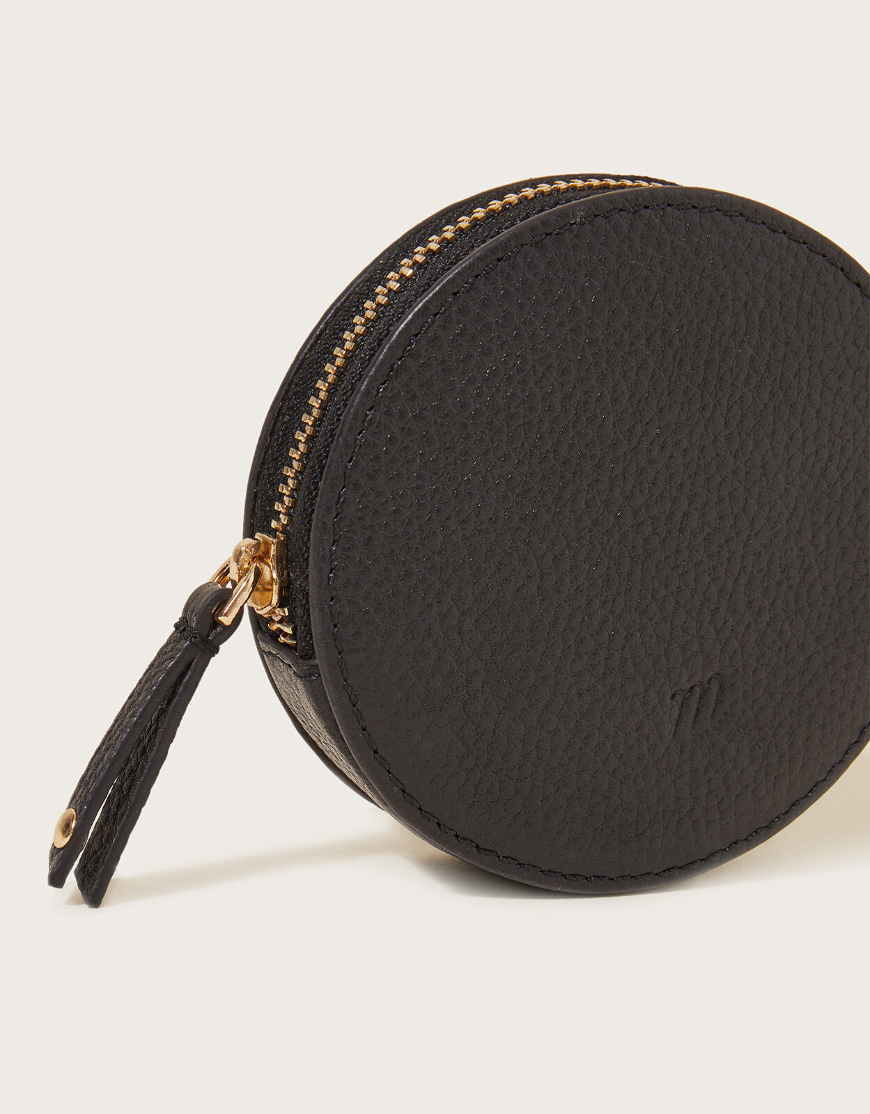 Circular coin purse clearance