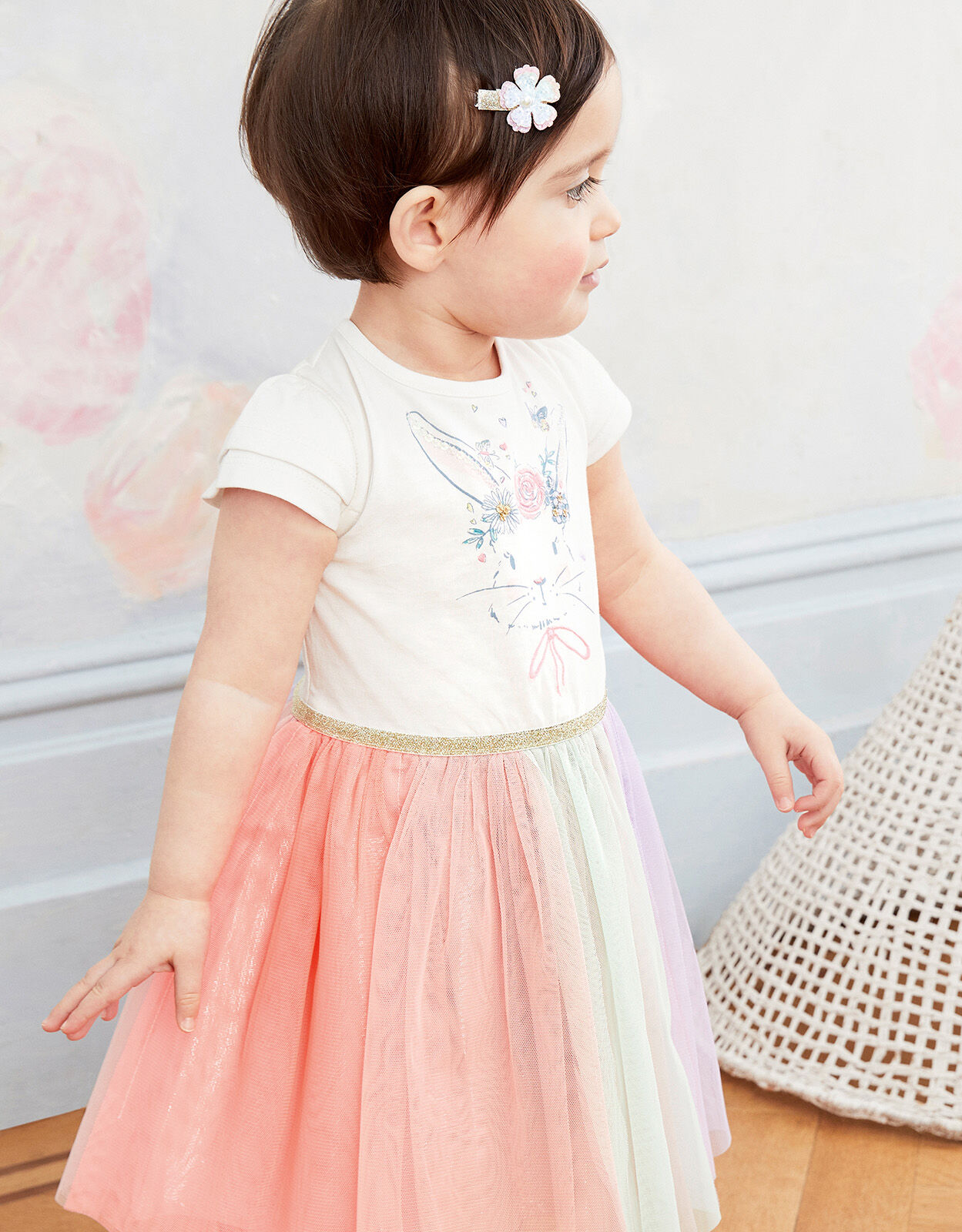 Baby Disco Bunny Dress Multi | Baby 
