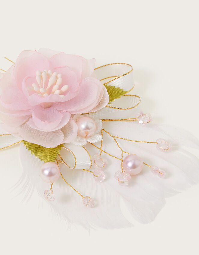 Artisan Floral Hair Clip, , large