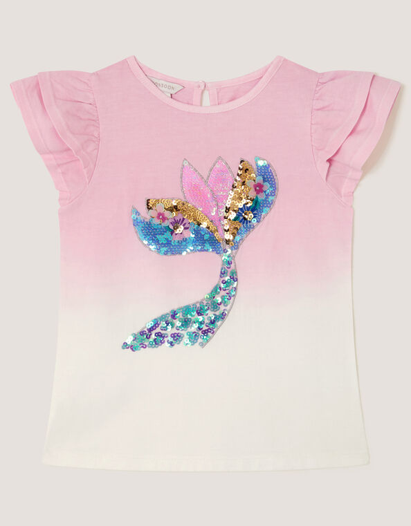 Mermaid Ombr&eacute; T-Shirt, Pink (PINK), large