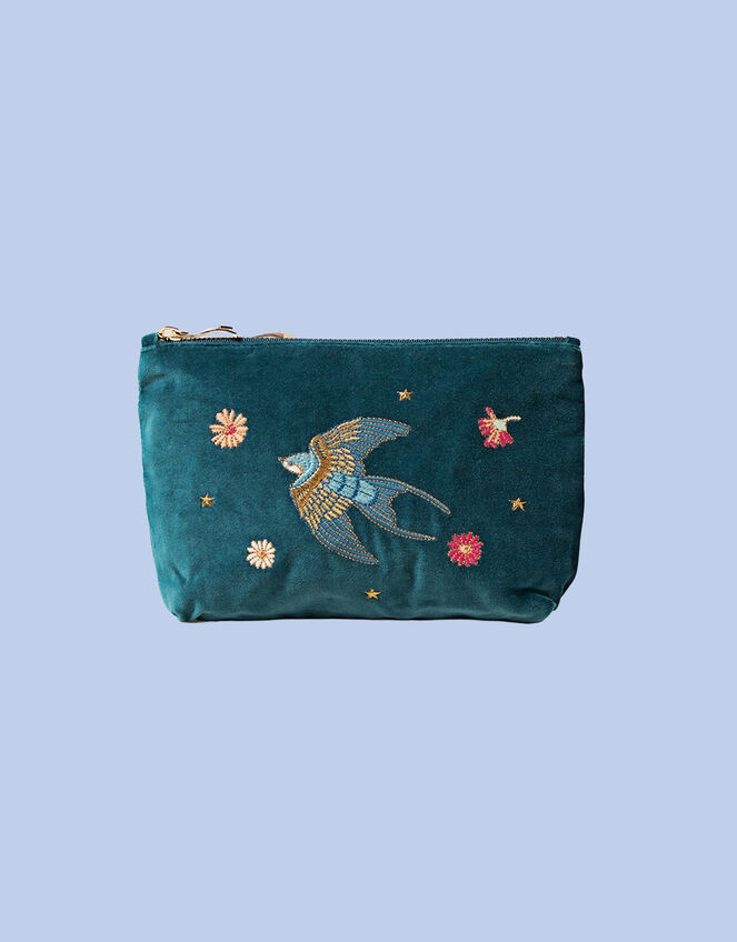 Elizabeth Scarlett Swallows Mini Pouch, , large