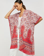 Becca Lightweight Paisley Cover-Up in Recycled Polyester, , large