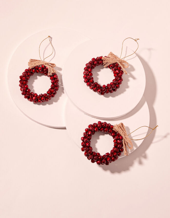 Bell Wreath Hanging Decoration Set , , large