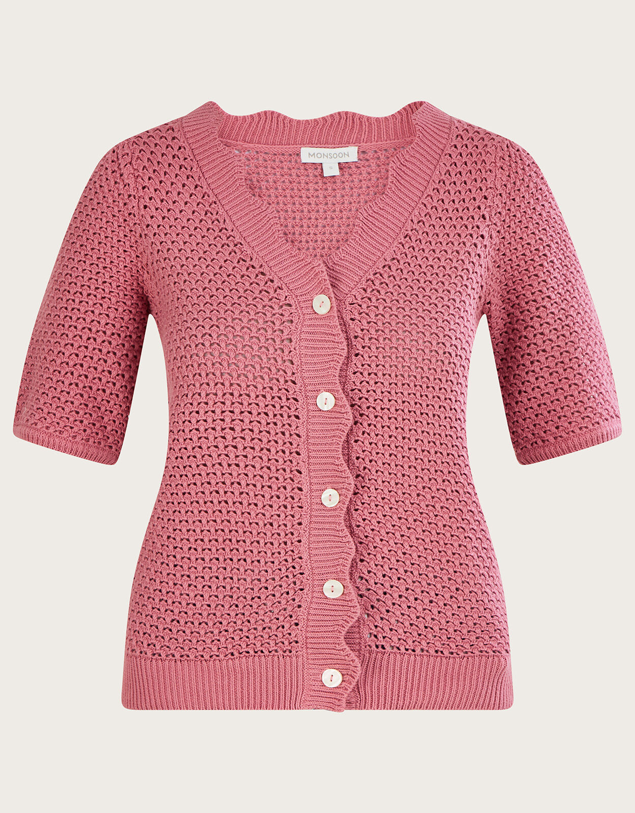 Cardigan half sleeve outlet