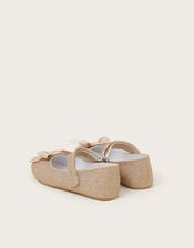 Baby Glitter Bow Walkers, Gold (GOLD), large