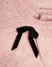 Boutique Knit Collar Jumper, Pink (PALE PINK), large